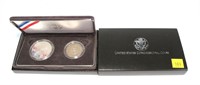 1989 Congressional 2-coin commemorative Proof set