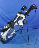 Cleveland jr Five Club left hand golf set with