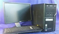 Dell monitor with Acer Tower -Sold As Is