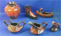 6 piece Evangeline Pottery set