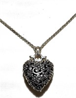 4W- persona sterling silver necklace -$100