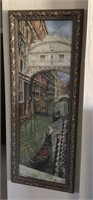 Framed art: canals of Venice