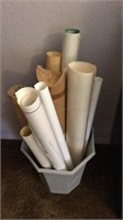 Assorted rolled posters