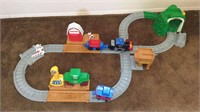 Fisher-Price toy train set & track