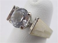 Ladies Diamond Ring Marked 18kt H.G.E.