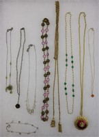 Chain Necklaces, Facet Necklace, Pendant, Bracelet
