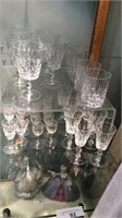Large Grouping Of Crystal Stemware