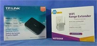 New in box Netgear Wi-Fi Range Extender and