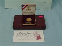 1999-W Washington Bicentennial Proof $5 Gold Coin