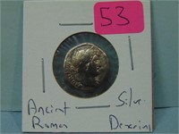 Ancient Roman Silver Denarius