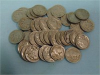 Roll of Forty Buffalo Nickels