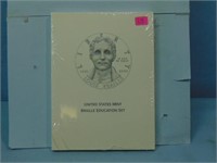 2009 United States Mint Braille Education Set with