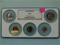 1963 United States Silver Proof Set - NGC Graded P