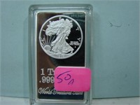 World Treasure Mint One Ounce Serial Numbered Art