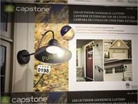 CAPSTONE LED OUTDOOR GOOSENECK LANTERN -ATTENTION