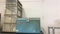 Coleman Cooler And Storage Drawers