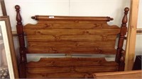 Pine Queen Size Head  And Footboard