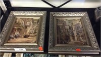 Pair Of Framed Scenic Prints