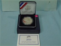 2010-W American Disabled Veterans Proof Silver Dol