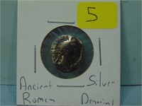 Ancient Roman Silver Denarius