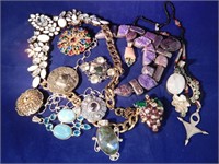 Jewelry - Silver box lot