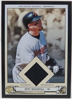 2005 UPPER DECK Jeff BAGWELL Game Used Jersey Card