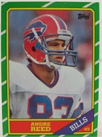 1986 TOPPS Andre REED-BILLS  ROOKIE Card #388