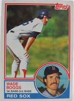 1983 TOPPS Wade BOGGS-RED SOX Card #498