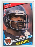 1984 TOPPS Walter PAYTON BEARS Football Card #228