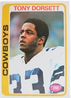 1978 TOPPS Tony Dorsett COWBOYS RB Card #315