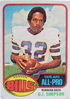 1976 TOPPS O.J. SIMPSON AFC ALL-PRO Card #300