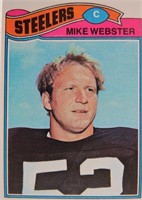 1977 TOPPS Mike Webster ROOKIE Card #99