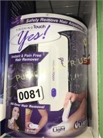 YES FINISH TOUCH HAIR REMOVER