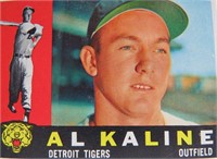 1960 TOPPS AL KALINE-TIGERS Baseball Card #50
