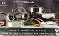 NEW Kirkland 13 Piece Cookware Set