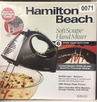 Hamilton Beach Soft Scrape Hand Mixer
