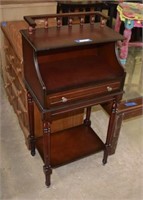 Three-Tier Lamp Table w/ Drawer