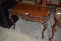 Antique Table w/ Ornate Carved Detail