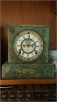Asonia marble mantle clock