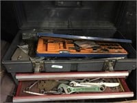 tool box with assorted tools