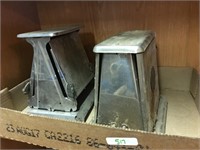 vintage electric toasters (no cords)