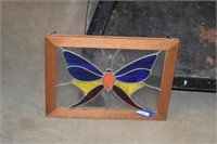 Stained Glass Butterfly Suncatcher