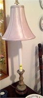 Pair of lamps, 31 in. tall