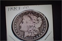 1883cc Morgan Silver Dollar