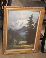 Large Framed "Quiet Grandeur" Windberg Print