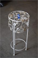Painted Metal Plant Stand