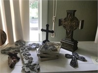 Crosses- the longest is about 16"