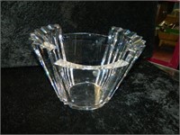 Signed Orrefors Sweden Crystal Art Glass Modern