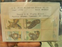 U.S. Plate Book Of Stamps By Mystic Stamp Co