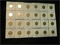 24 Buffalo Nickels